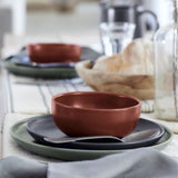 Plato de ensalada/postre Pacifica Seed Grey 9"