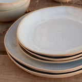 Plato llano, Alentejo Turquesa 28 cm