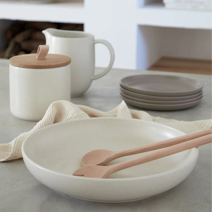 Ensaladera grande Pacífico Vainilla 33 cm