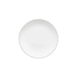 Plato de ensalada/postre blanco perla de 8"