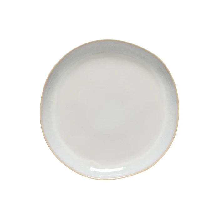 Plato Llano Brisa Sal Blanca 28 cm