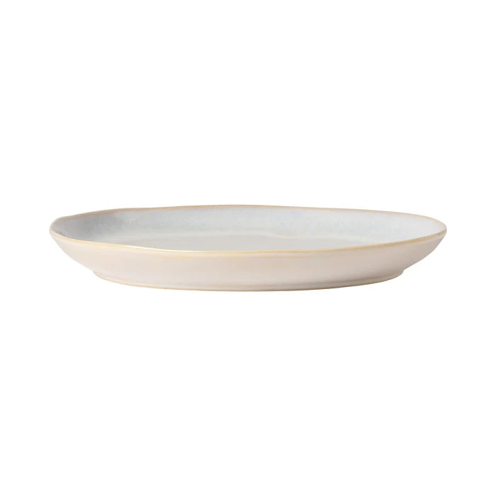 Plato Llano Brisa Sal Blanca 28 cm