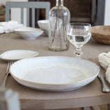Plato Llano Brisa Sal Blanca 28 cm