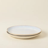 Plato para Ensalada/Postre Brisa Blanco Salado 9"