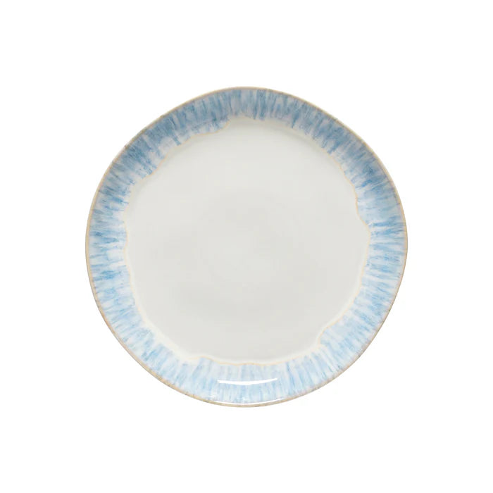 Plato Llano Brisa Ria Azul 28 cm