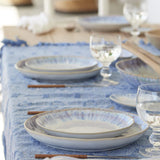 Plato Llano Brisa Ria Azul 28 cm