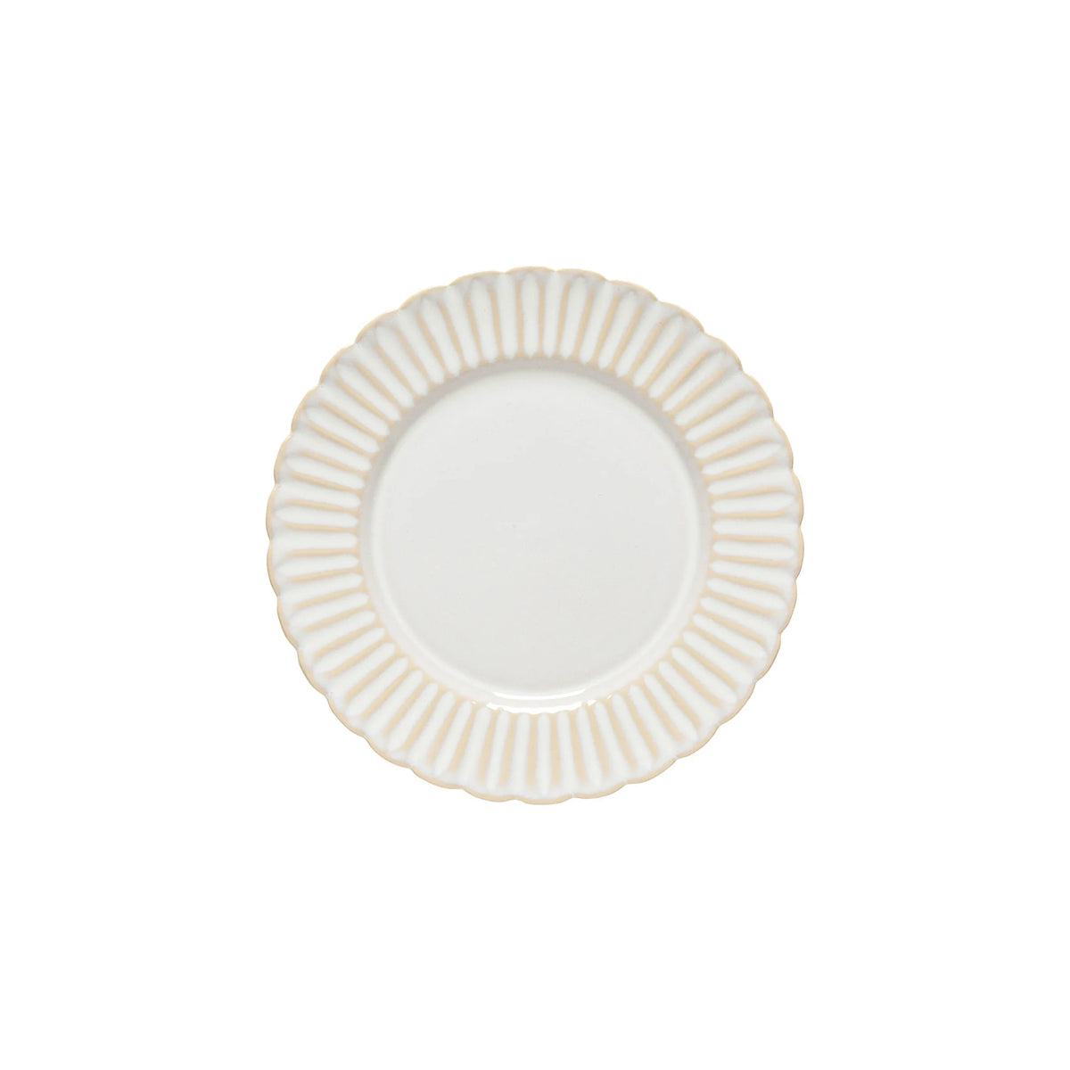Plato para ensalada/postre Cristal Blanco 9"