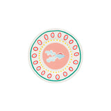 Plato de Ensalada/Postre Summer Bliss Pez Guppy Blanco 9"