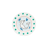 Plato de ensalada/postre Summer Bliss Sirena Blanco 23 cm