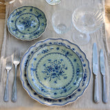 Plato para ensalada/postre, Vila Olive-Blue 8"