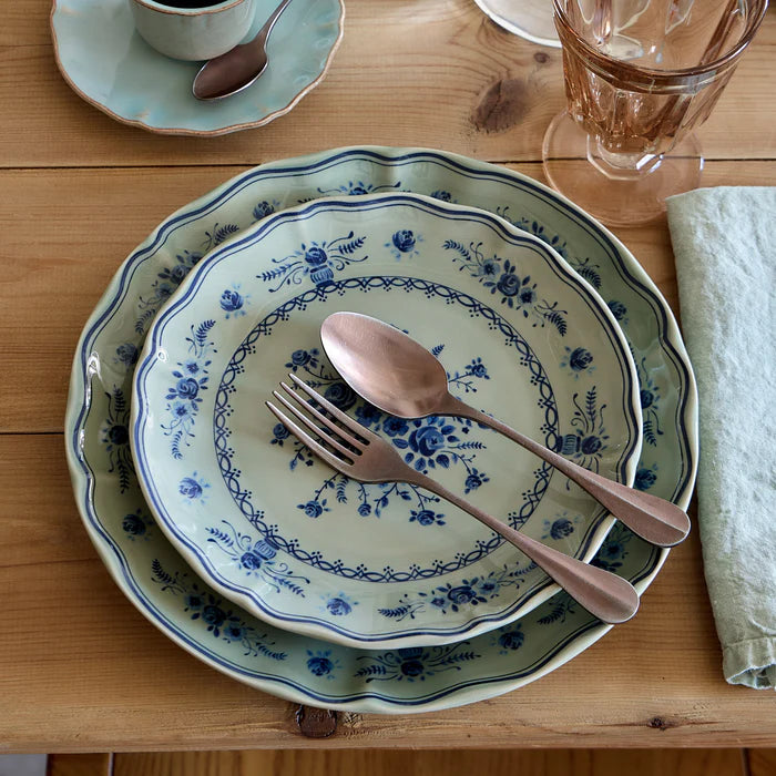 Platos Llanos, Vila Oliva-Azul 28 cm