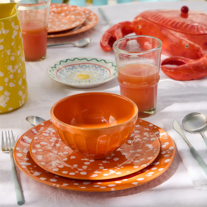 Dinner Plate Rafaela Tangerine  11"