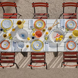 Salad/Dessert Plate Rafaela Cornflower Blue 9"