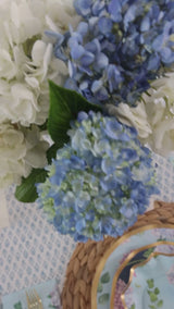 Hortensias Plato Llano Ondulado de 10"