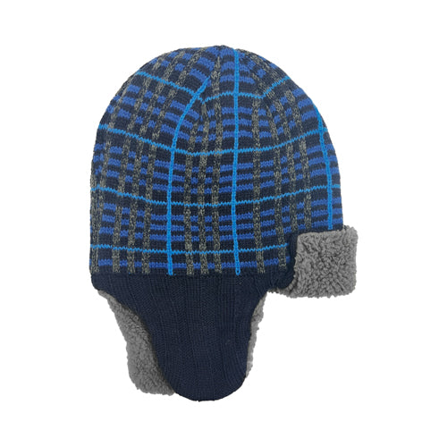 PLAID TRAPPER HELMET BLUE