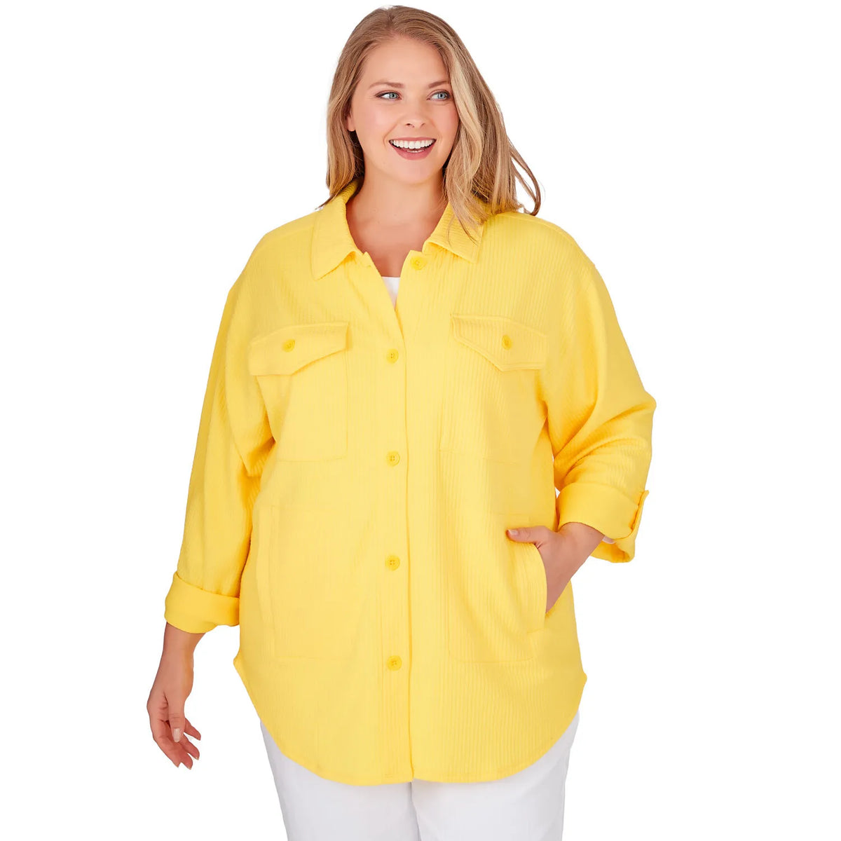 Cable Ottoman Camisa Chaqueta Sunburst - Ruby Rd