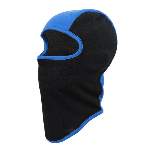 SPORT FLEECE BALACLAVA FACE MASK - SIZE 4-7 BLUE