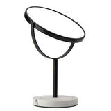 Matte Black  - 8" Closer Look 360 Rotation Tabletop Vanity Mirror 1X/5X