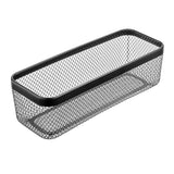 Cesta de 16 x 6 x 5 Negro Mate