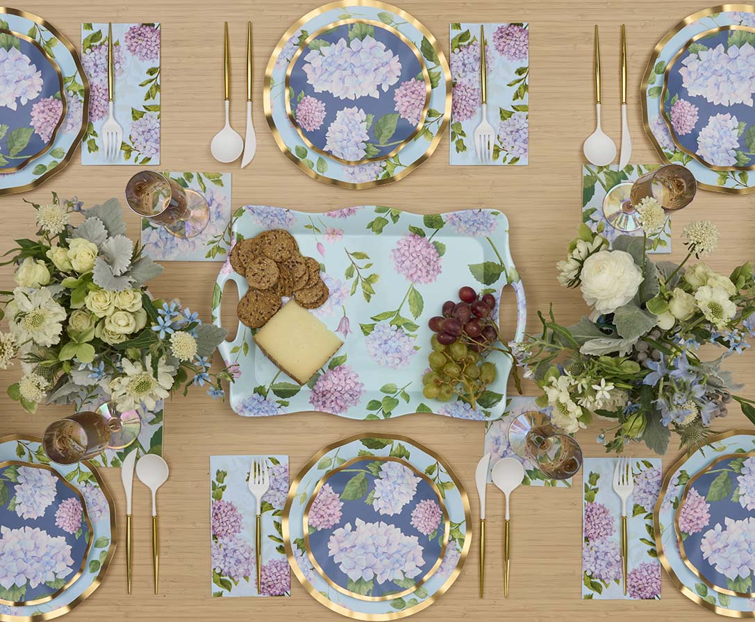 Toalla de mano Hortensias