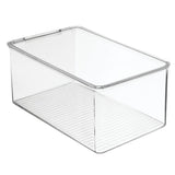 Caja de zapatos para armario - Zapatos de tacón de cuña transparentes