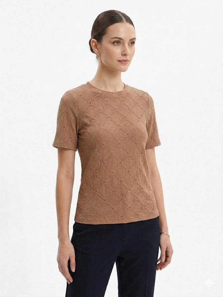 Top Missy Rosa Oscuro