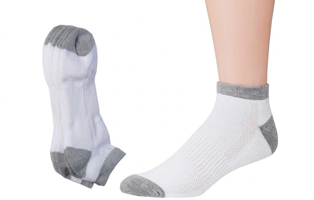 Calcetines deportivos acolchados de hombre, pack de 3 pares