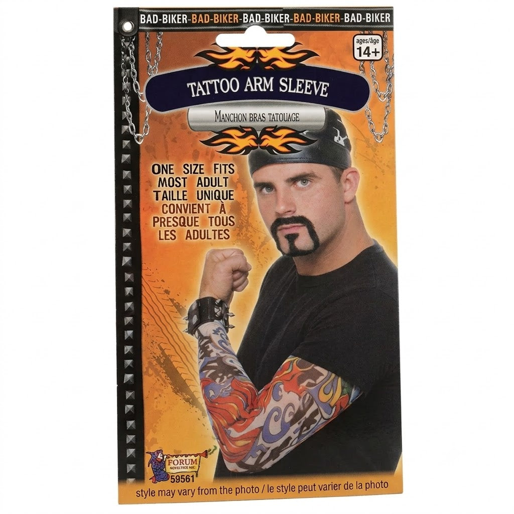 Mangas de tatuaje para brazo de motorista
