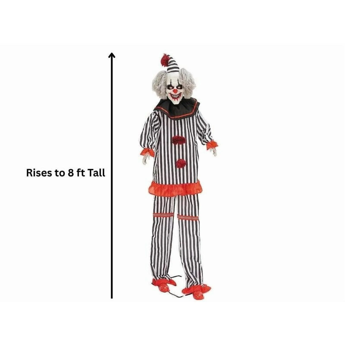 Payaso de pie animado de 8.2 pies