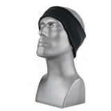 MICROFLEECE CONTOURED HEADBAND - BLACK