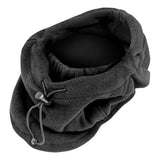 FORRO POLAR CON CAPACIDAD DE ABSORCIÓN 3 EN 1: CUBRE CABEZA-MASCARILLA-CUELLO