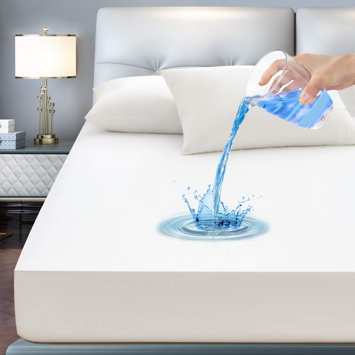 Waterproof Mattress Protector King (79" x 79")