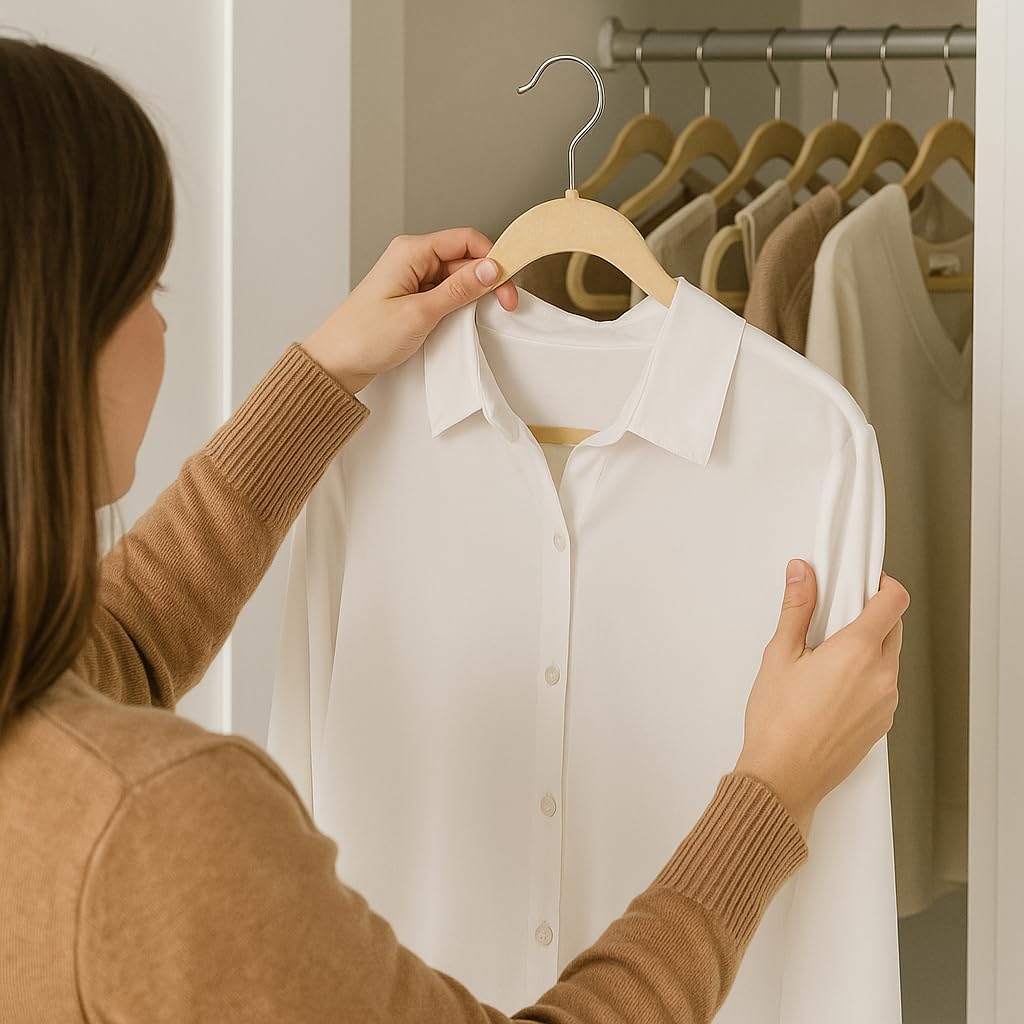 Eco Space Saver Hangers - 50 Pcs