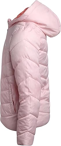 Solid Faux Packable Midwt Jacket Hot Soft Pink