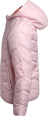 Solid Faux Packable Midwt Jacket Hot Soft Pink