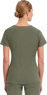 Top Juliet de color verde oliva
