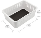 Cesta pequeña Basics, blanca