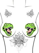 Apple Fruitella Neon Blacklight Sexy Trexy 2.0 Nipztix Pasties Nipple Covers