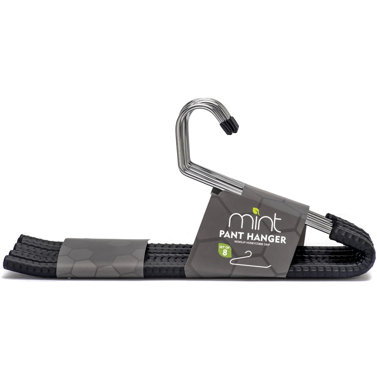 Black/Chrome S/8 Pant Honeycomb Hanger