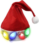GORRO DE NAVIDAD LUMINOSO