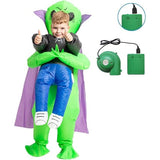 Disfraz inflable de alienígena para niño