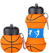 Botella plegable de baloncesto de 550 ml