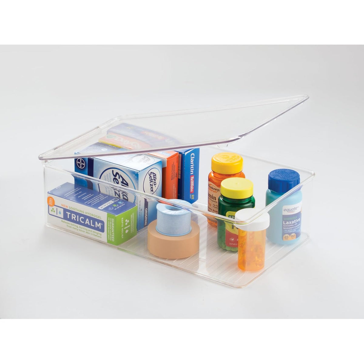 Caja de zapatos para armario - Zapatos de tacón de cuña transparentes