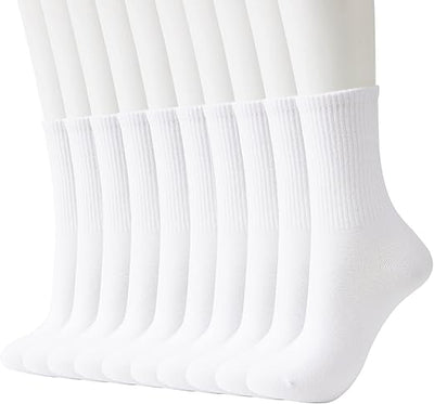 Calcetines de tripulación de 6 pares para mujer
