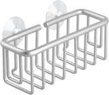 Fregadero de succión de aluminio Metro plateado