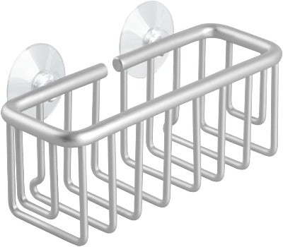 Fregadero de succión de aluminio Metro plateado