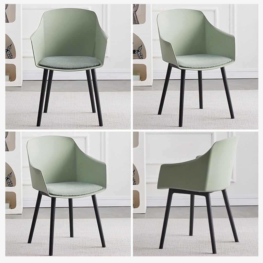Nordic Style PP Plastic Dining Chair Grey