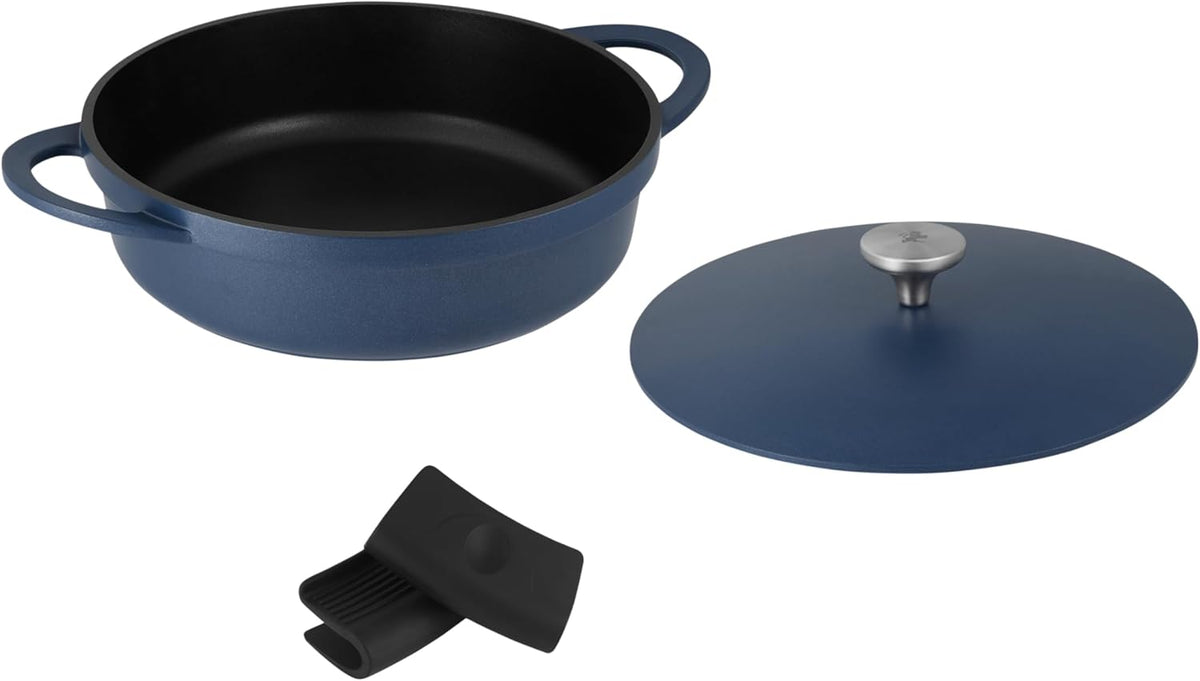Cacerola Antiadherente Azul Marino 24 cm