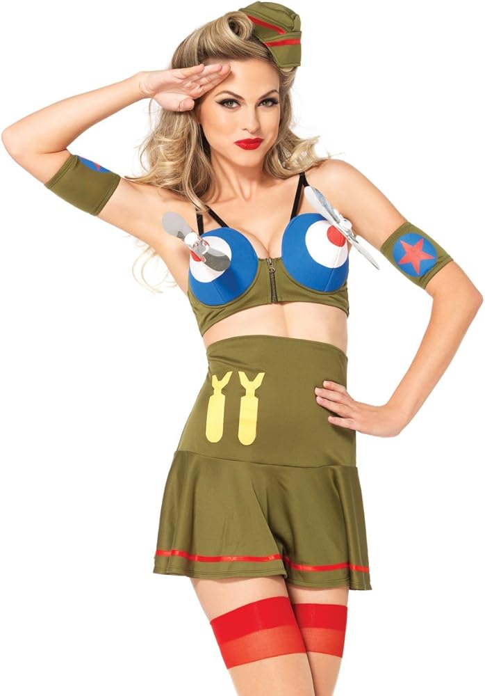 BOMBER GIRL WOMEN COSTUME