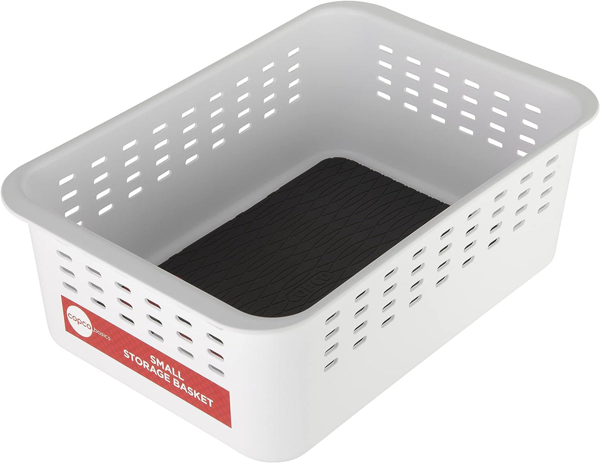 Cesta pequeña Basics, blanca